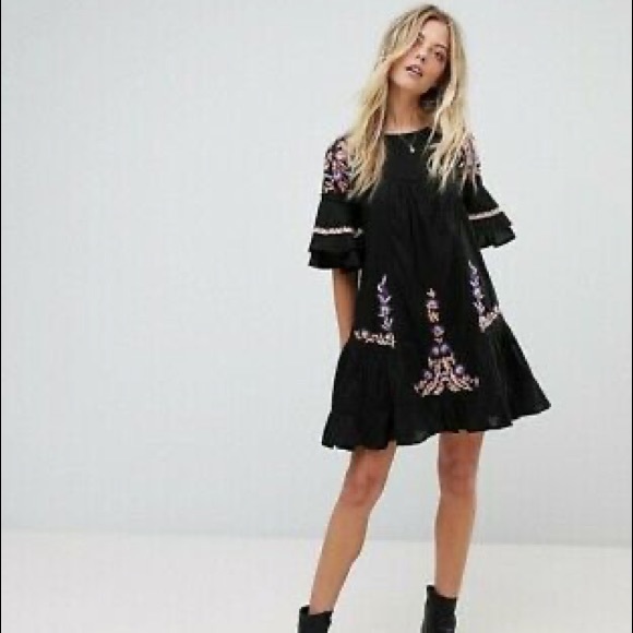 Free People Pavlo Mini Dress - Picture 1 of 3